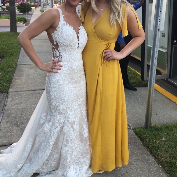 Yellow maxi dress! - Picture 3 of 3